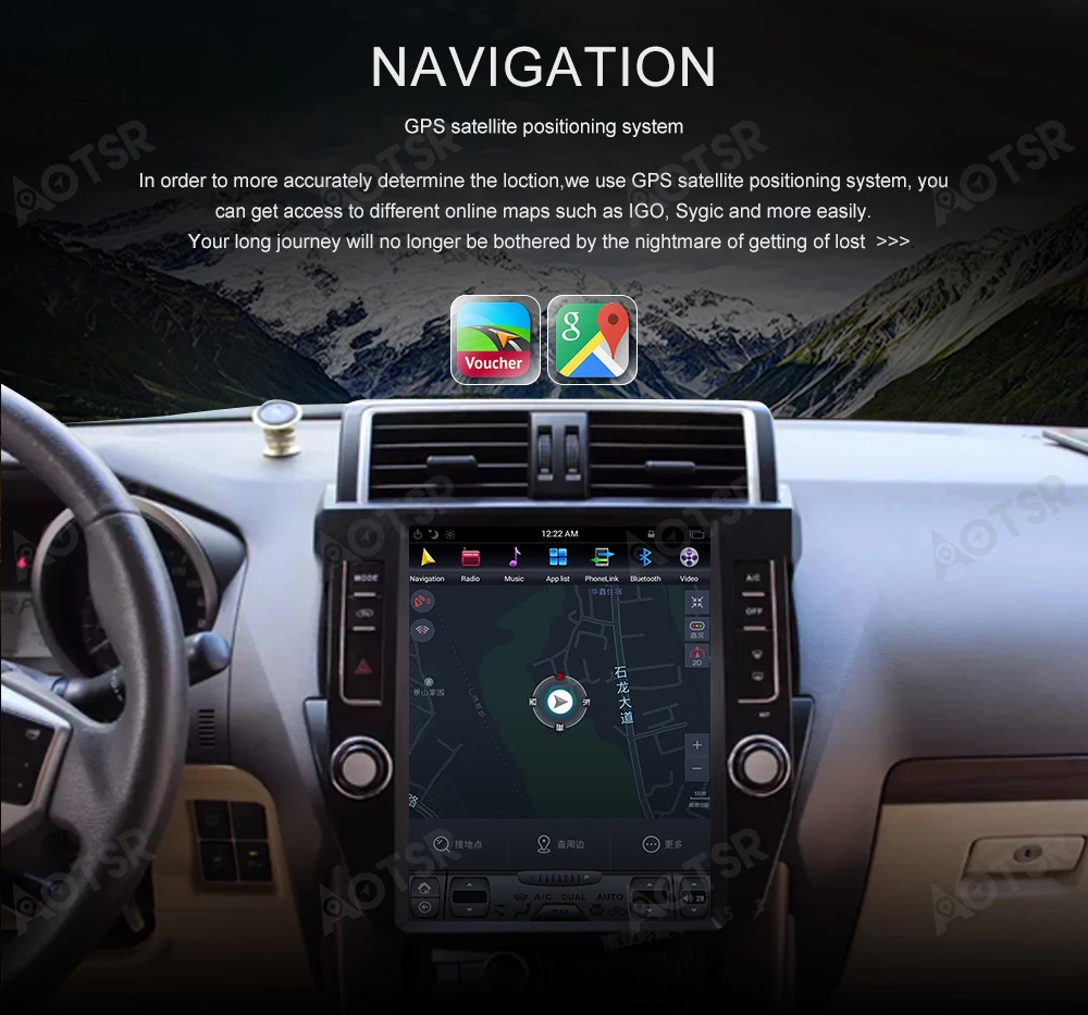 Clearance Tesla Style Android 7 Vertical Screen GPS Navigation No DVD Player For Mazda 6 2002-2008 Auto Stereo Multimedia Player Head Unit 19