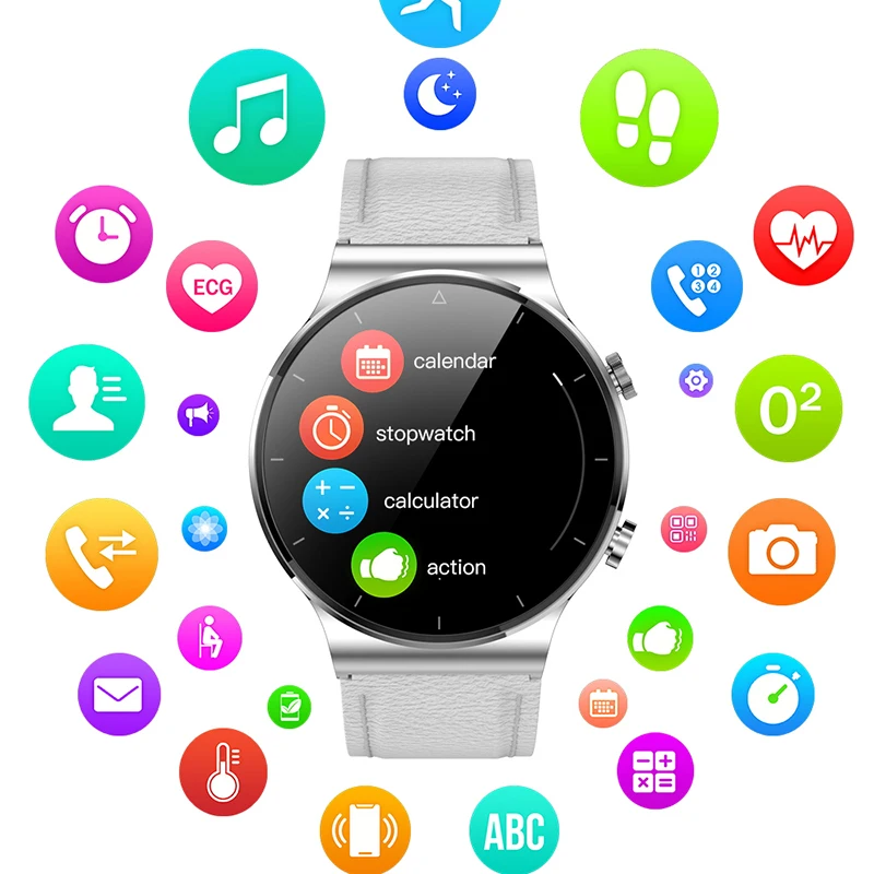 Tela de Toque Smartver para Huawei Ip68 à Prova Bluetooth Call Smart Homens Completa Sangue Oxigênio Heart Rate Tracker d 'água Gt2 2022 Ver - Image 4