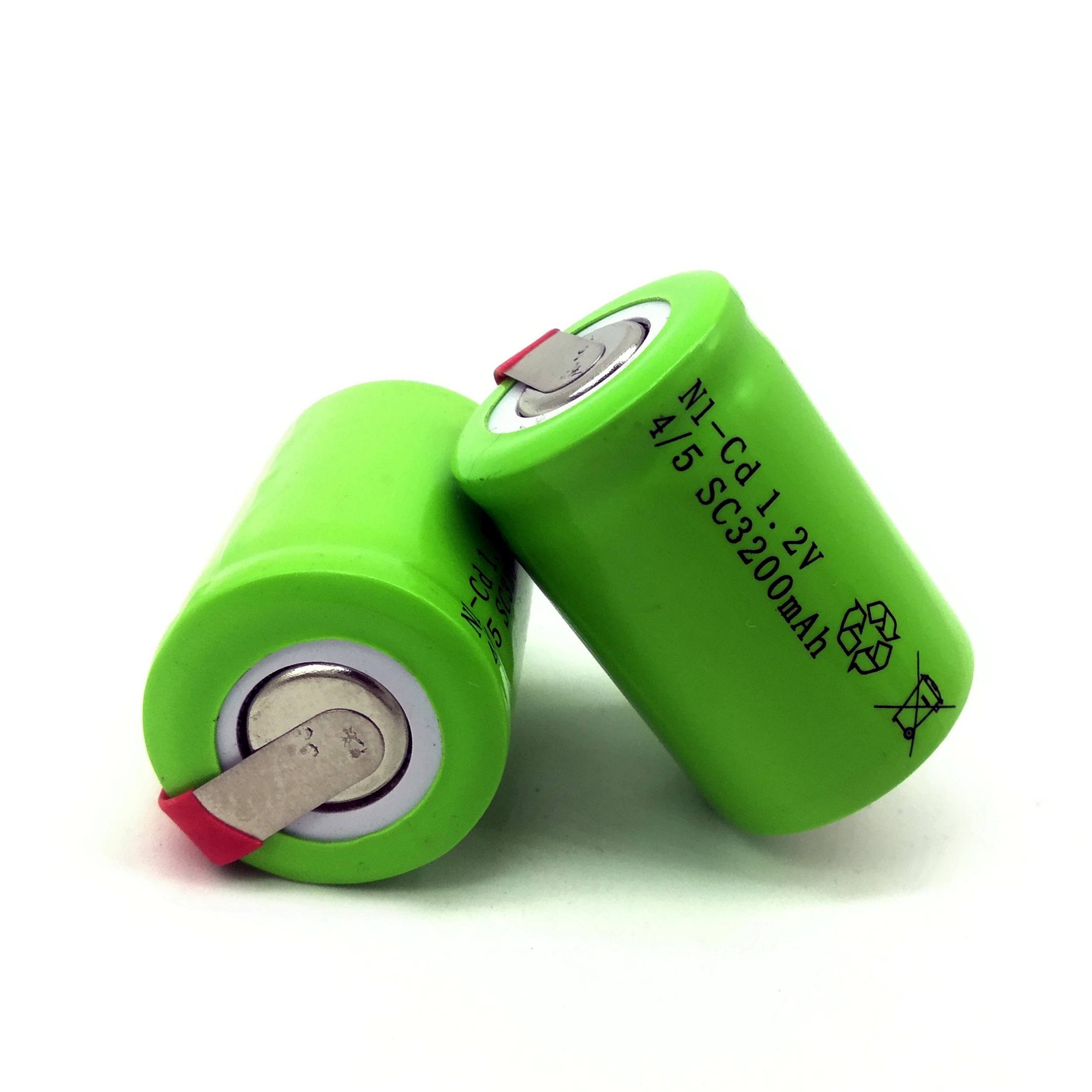 Оригинальный перезаряжаемый аккумулятор 4/5 SC Ni-CD 1 2 в 3200 мАч со сварочными