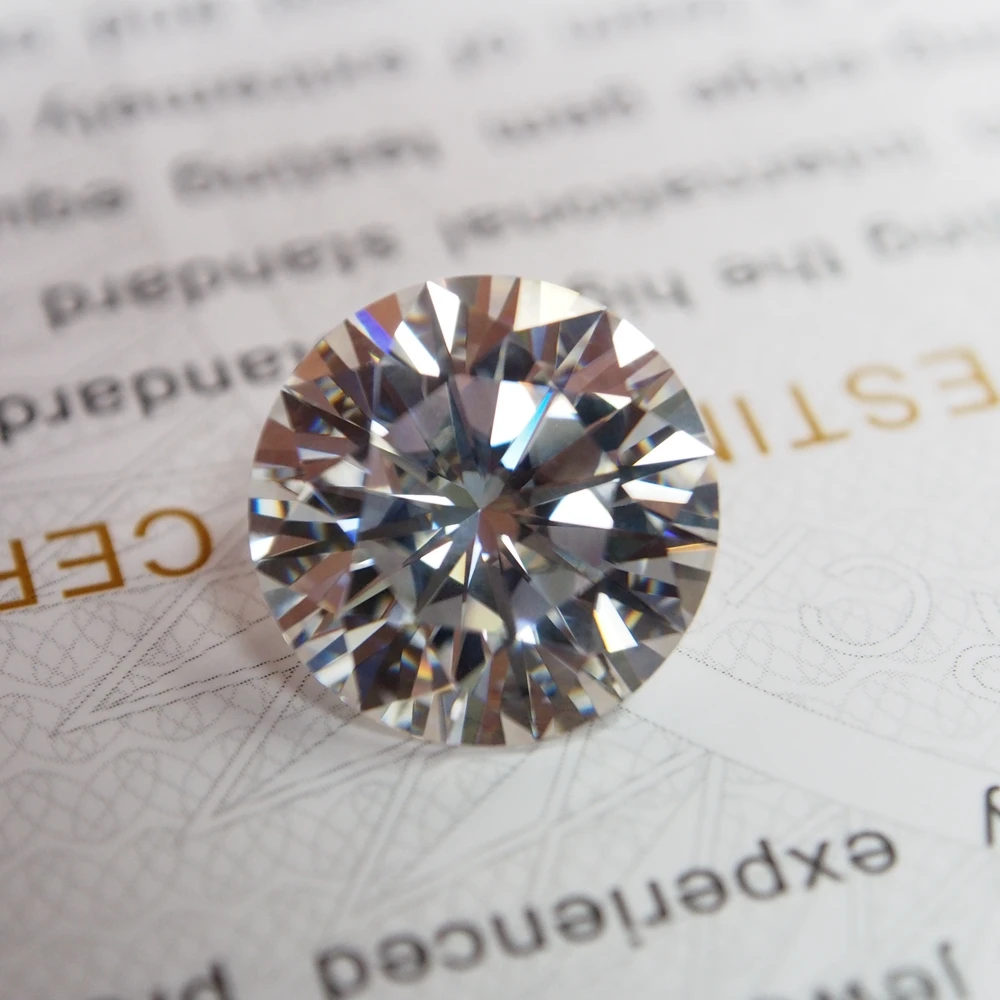 Сердца и стрелы из муассанита с круглым камнем 6 5 мм|Стразы драгоценные камни