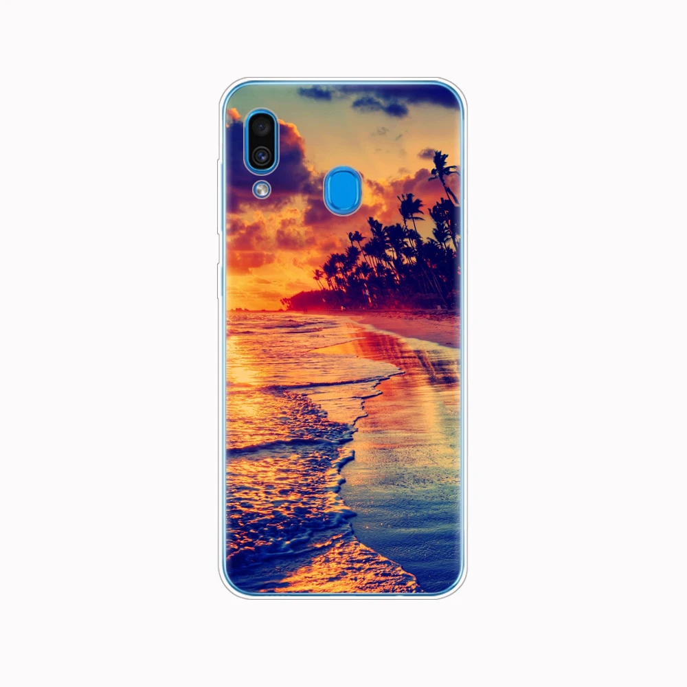 Силиконовый чехол для Samsung Galaxy A20 A20E задняя крышка A 20 2019 A205F A202F мягкий из ТПУ