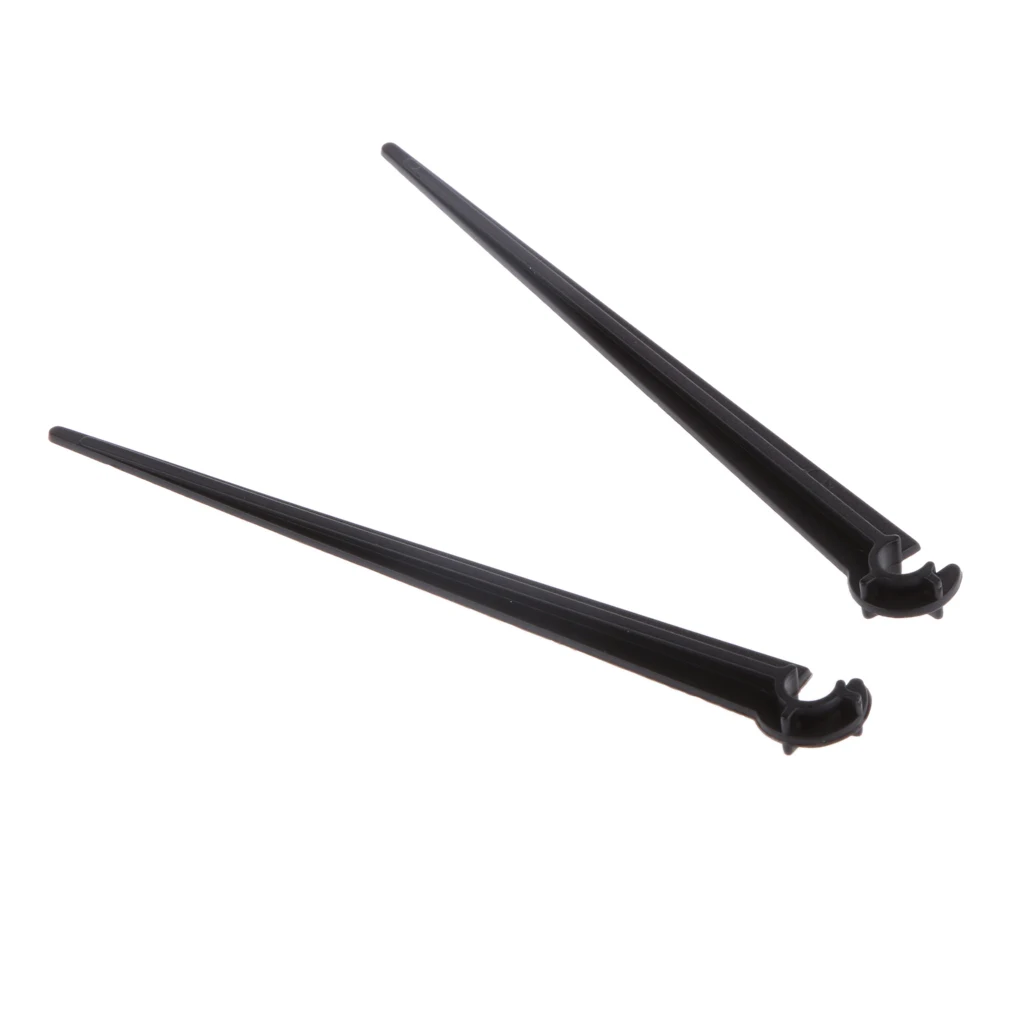 Hook fixed Stem Support Stake Compatible with 4/7 Drip Irrigation Water Hose Pack of 100