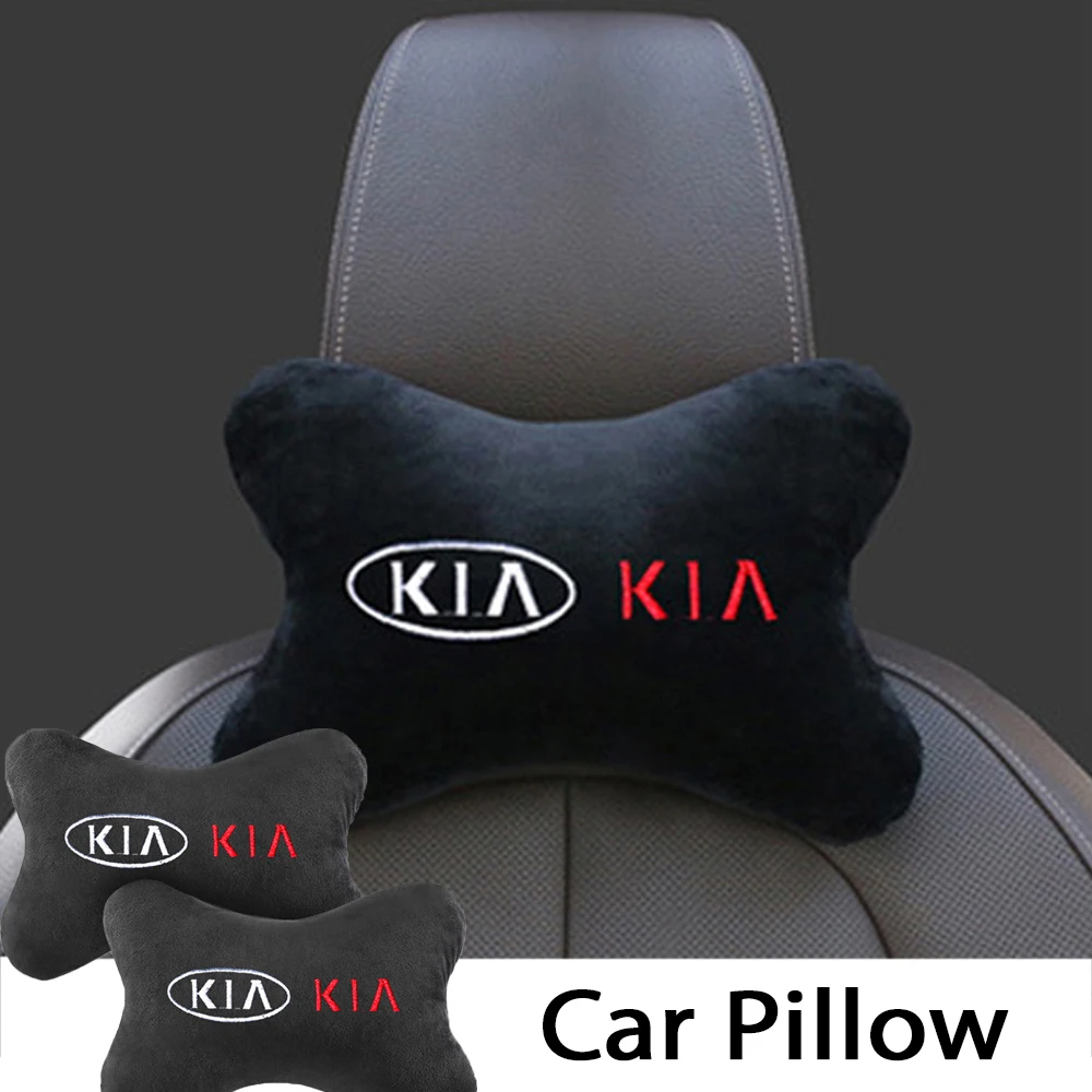 2021 Car Head Neck Cushion Pillows Backrest Rest Support Pad Auto Seat