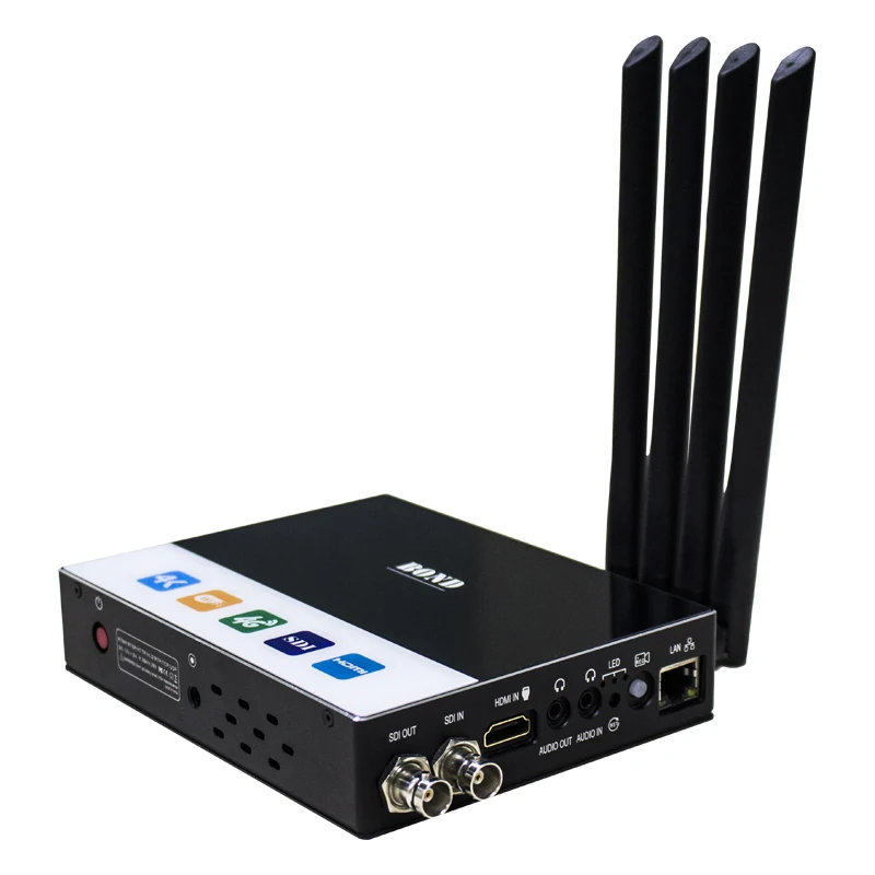 ABR Multilink HDMI SDI 3 SIM карта 4G Bond с Wi Fi для соединения 4K кодировщик бондовым