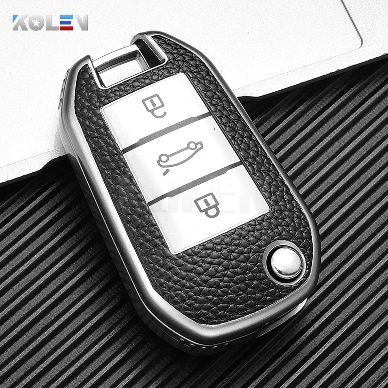Cover chiave telecomando per Peugeot 208 2008 308 3008 408 4008 508 per Citroen C3 C4 CACTUS C5 C6 Picasso - H88002295d0154b7b8c8fbd977c4320d4O