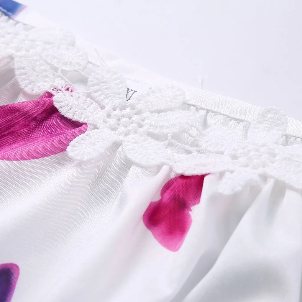 Блузка женская Свободная с коротким рукавом и кружевным воротником 2020