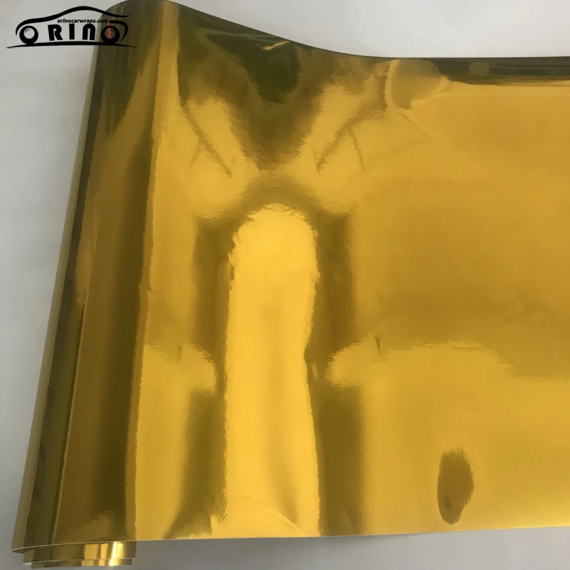 Chrome Gold Vinyl Wrap Sticker-5