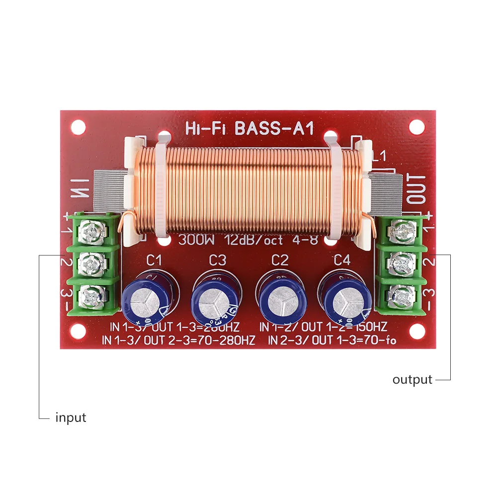 AIYIMA 300 Вт 600 Вт кроссовер фильтры сабвуфер кроссовер Частотный разделитель динамиков супер НЧ-динамик для 12 дюймов 15 дюймов динамик s