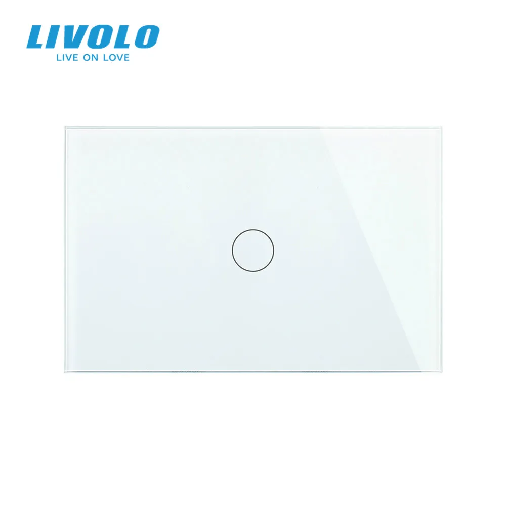 Livolo ZigBee умный wifi адаптивный диммер настенный светильник панель из хрустального