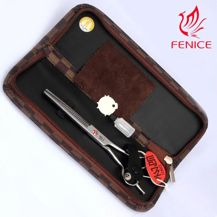 Fenice 6,5 дюймов профессиональные ножницы для стрижки собак, филировочные ножницы для собак, щенков, филировочные ножницы