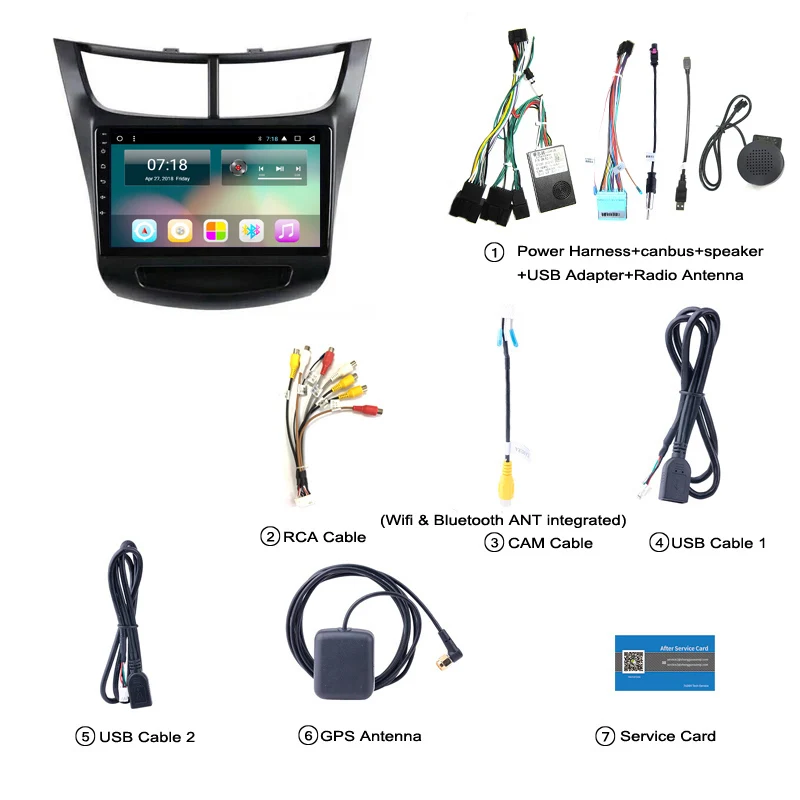 Excellent 2G RAM 32G ROM 9 inch Android 8.1 car multimedia system for Chevrolet Sail 2015-2018 car gps radio navigation 5