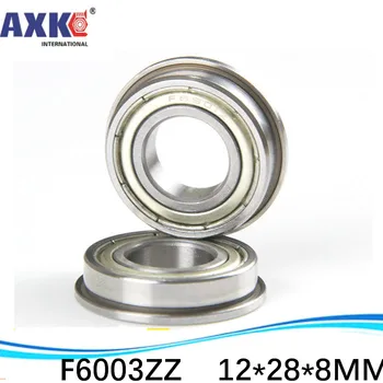 

4pcs free shipping flange bushing ball bearings F6003ZZ 12*28*8 mm