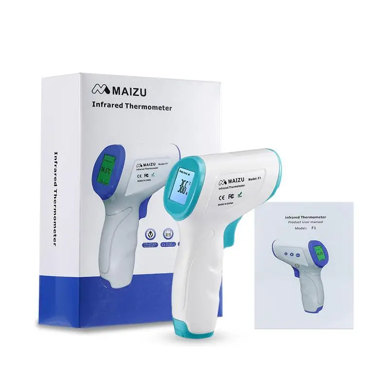 

Fast Delivery Baby Digital Thermometer No-contact Infrared Thermometer Digital LCD Display Measurement Forehead Thermometer