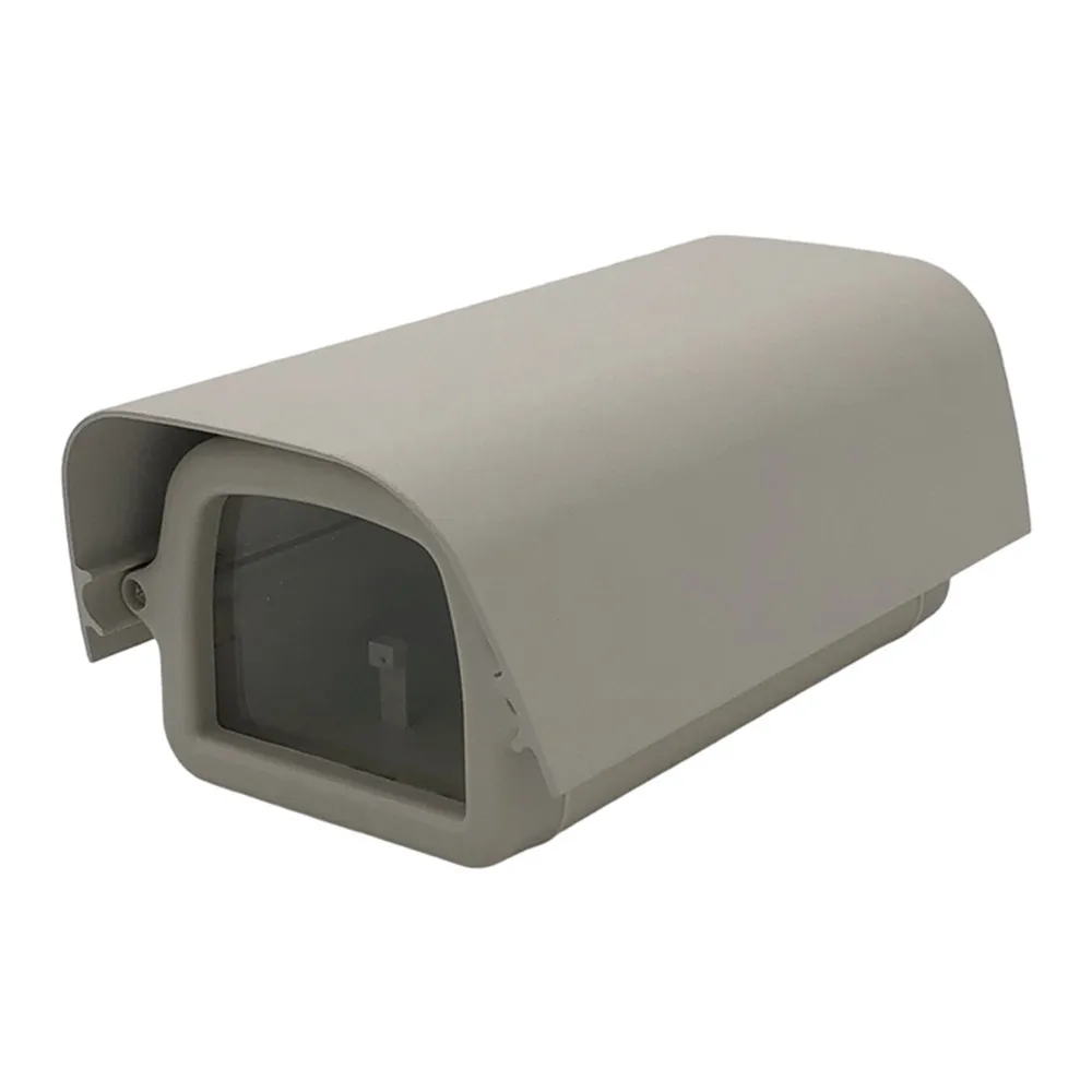 

DIY Mini CCTV Camera Housing Cover Case Clear Glass Window Outdoor Weatherproof Video Security Surveillance Camera Guard Shield