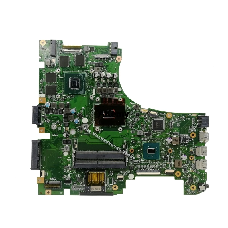 Akemy GL553VD материнская плата для ноутбука ASUS ROG Strix GL553VE GL553V FX53VD ZX53V оригинальная материнская плата I7-7700HQ GTX1050-4G