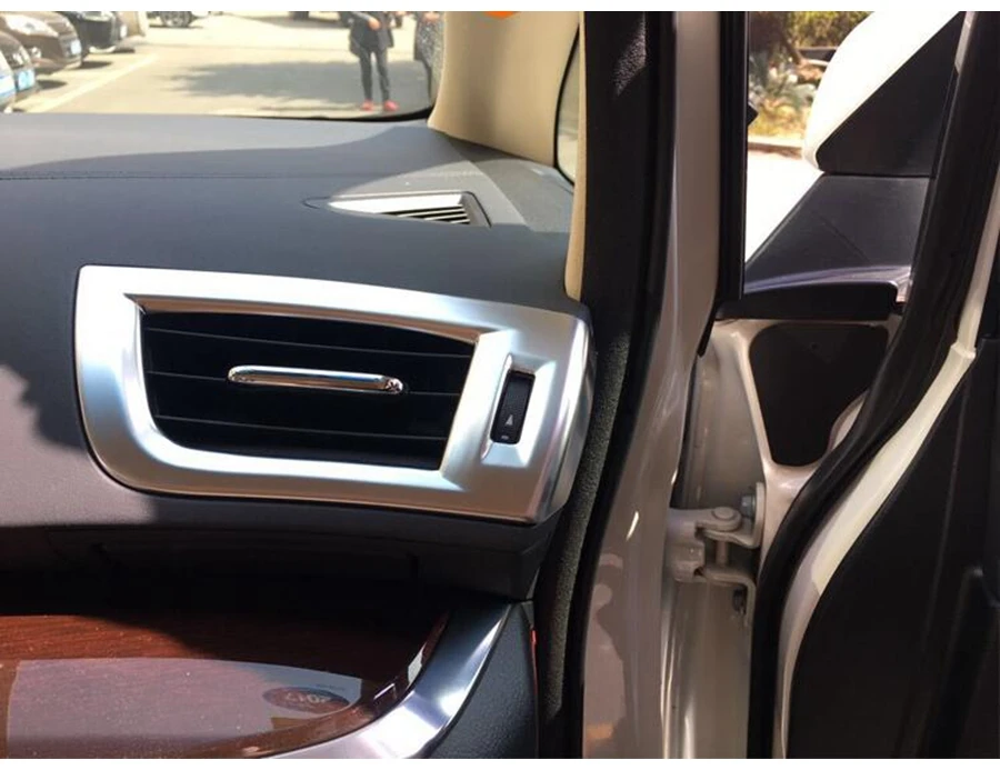 Автомобильные аксессуары для Toyota Alphard/Vellfire AH30- ABS приборной панели кондиционера на выходе Вентиляционное покрытие отделка матовая
