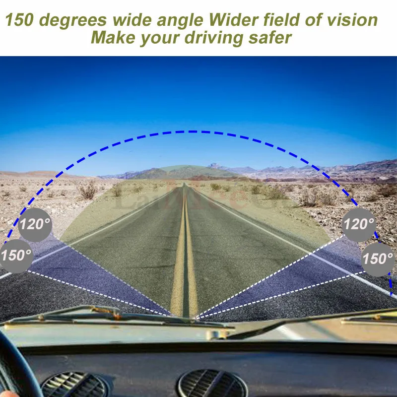 Car Backup CCD Front Rear View Camera 170 Degree Wide Angle Waterproof Without Guide Line Auto Parking Sensor System (12)