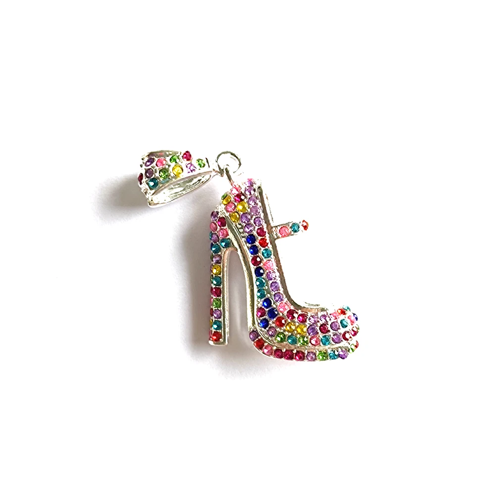 1pc High Heel Shoe Charms for Women DIY Jewelry Accessories S9
