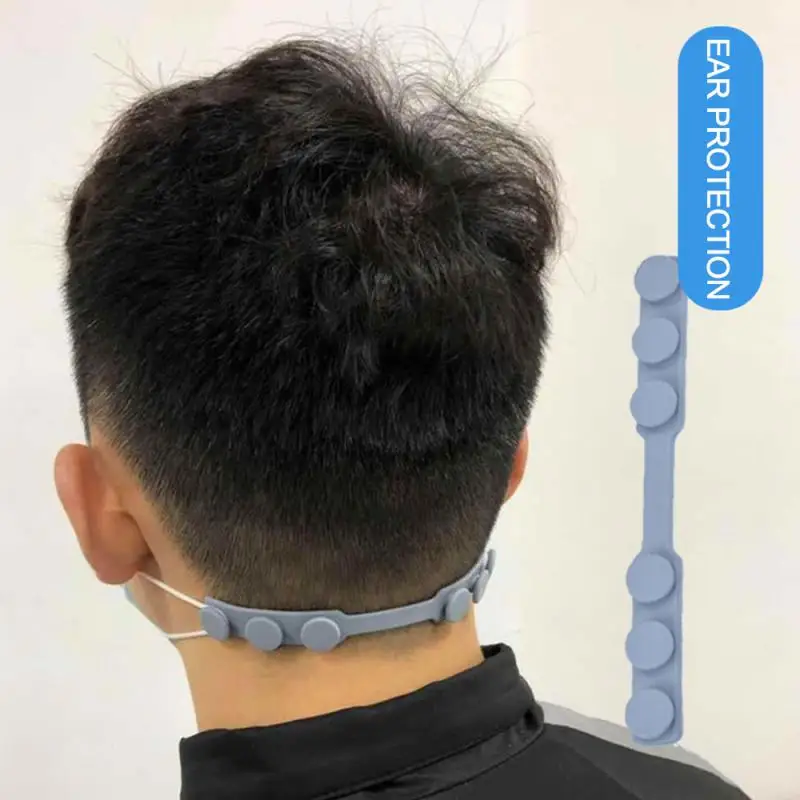 Super Soft Silicone Face Masks Hooks Anti-slip Design Kids Ears Mask Adapter Adjustment Comfort Mask Fastener Ear Guard Extender afbeelding