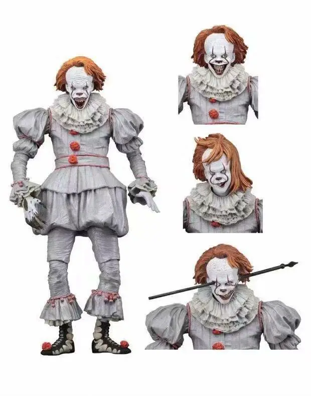 NECA клоун Хуэй Хун фильм Зловещие Ultimate Edition 7-дюймовый подвижной шарнир Гараж Комплект Модель