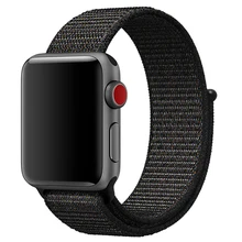 

nylon strap For apple watch band 44mm 40mm 45mm 41mm 44 42mm 38mm iWatch bracelet belt watchband apple watch series 4 3 5 SE 6 7