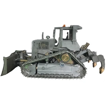 Billige 11,11 Förderung 1/14 Aoue-DT60 Crawler Hydraulische Bulldozer Volle Metall Loader Engineering Gabelstapler Modell Buchung