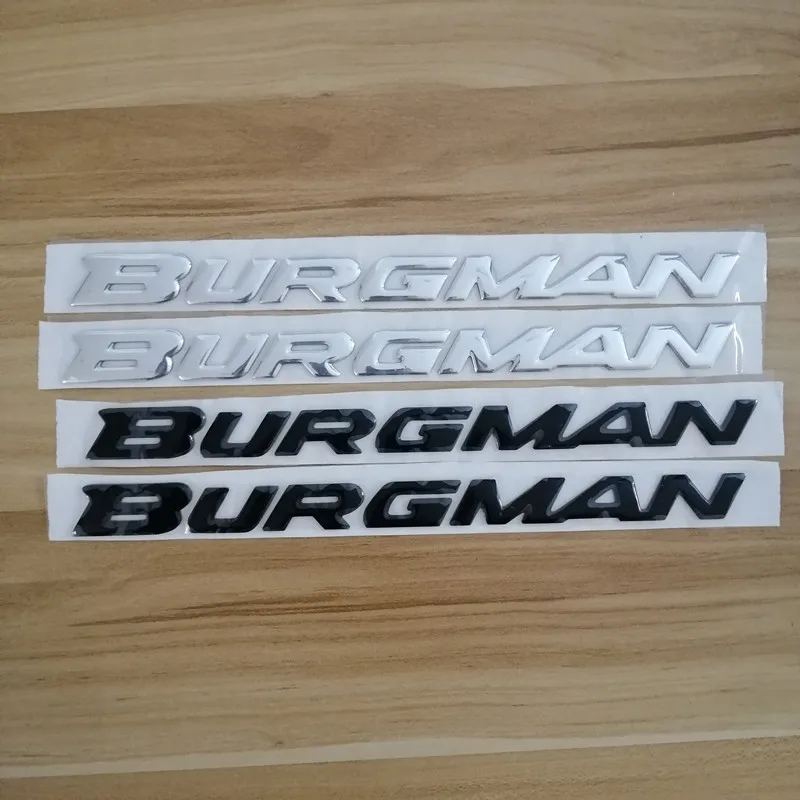 Наклейки с эмблемами 3D светоотражающие мотоциклетные логотипы для Suzuki Burgman AN125