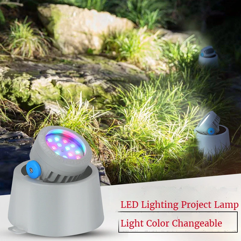 Outside Decoration Yard Garden Christmas Lights Outdoor Backyard Decor Led Wall Washer Outdoor Wall Illumination IP65 Tree Lamp