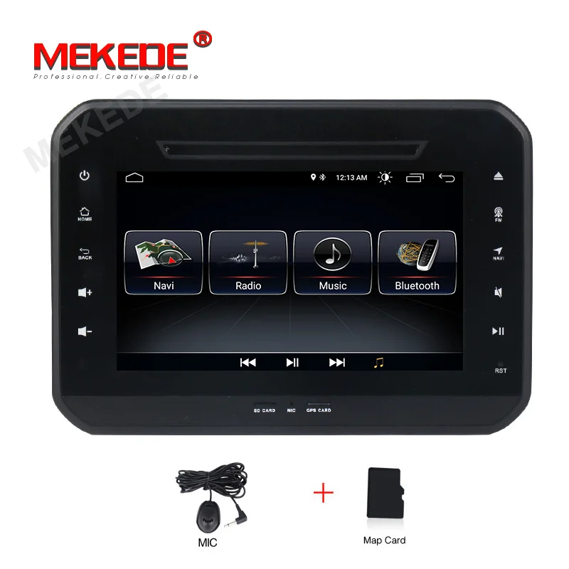 Android 9,1 gps автомобильный dvd плеер с навигацией плеер для suzuki ignis Авто Радио Аудио стерео плеер голова uint мультимедиа - Цвет: 16G