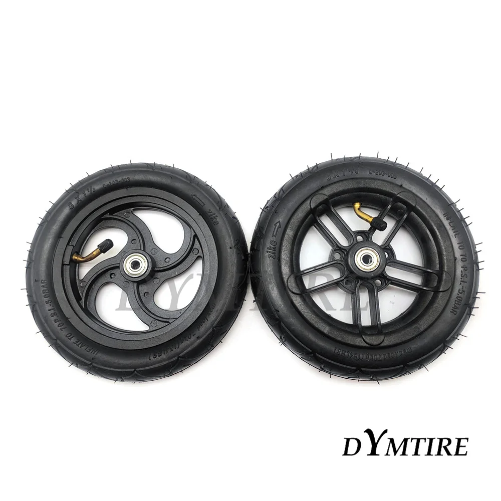 8X1 1/4 Pneumatic Wheel for A-bike Folding Electric Scooter E-twow Replace Inner and Outer Tire Accessories