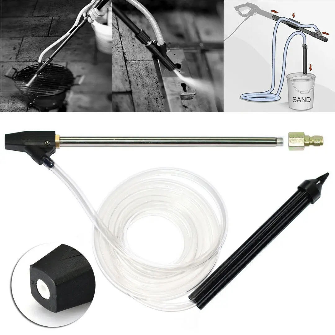 Sandblaster Wet Blasting Washer Sandblasting Part Kit High Pressure Tool Set New