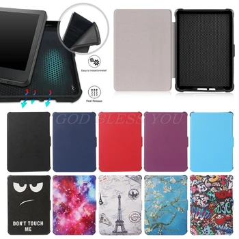 

For Kobo Clara Clear HD Ultra Slim Smart Cover TPU Leather Protective Cases