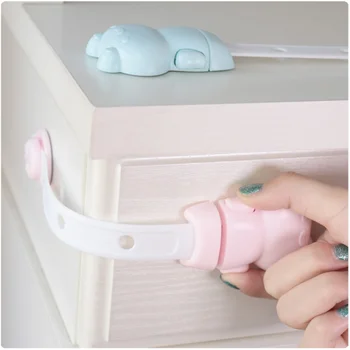 

2020 Baby Cute Safety Drawer Anti-clipper Locks Automatic Transformation Cabinet Lock From Children