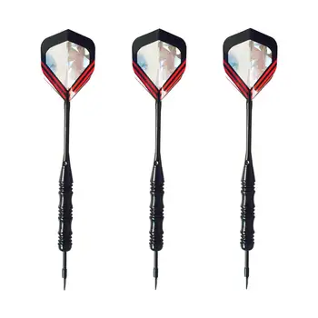 

3 Sets Of Laser Dart Wings Soft Tip Darts Set with Case Green Aluminum Shafts Flights Professional 16CM