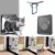 Cat Flap Door Lockable Puppy Safety Magnetic Flap Cat Screen Door Gate Наружные Двери Lockable Pet Door for Cat Dogs