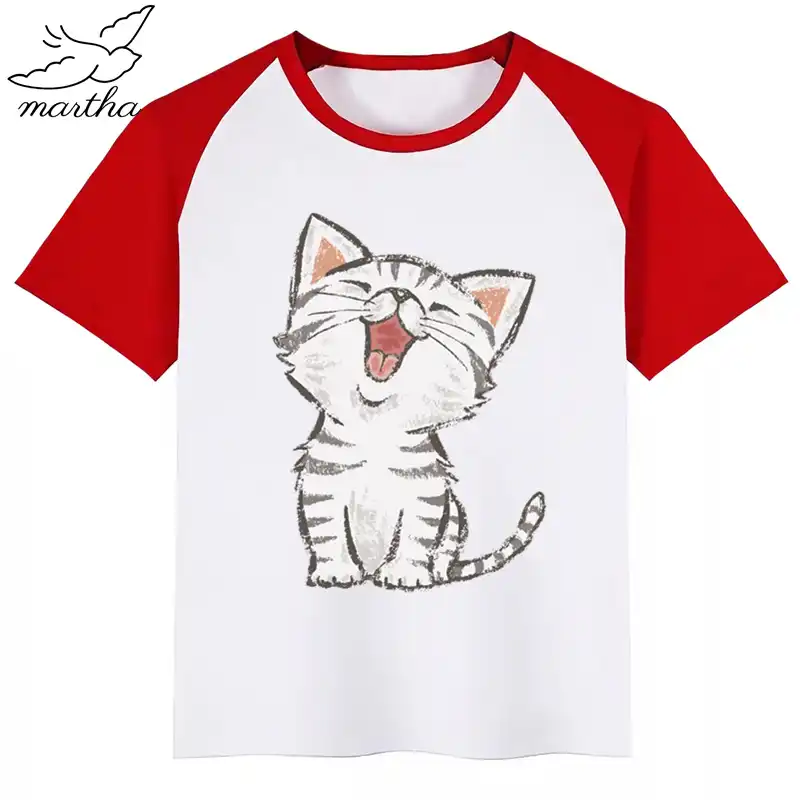 camisetas con estampados de gatos