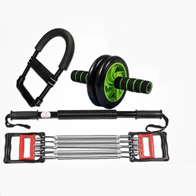 

Home Fitness Equipment Set Power Wrist 30Kg Chest Expander Power Roller Wrist Device Sports Gift