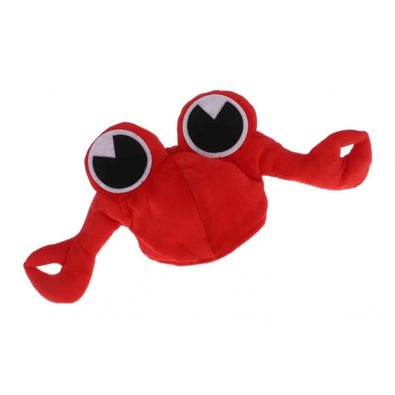 Cosplay Party Velvet Red Crab Hat Beautiful Hairstyles Fancy Dress