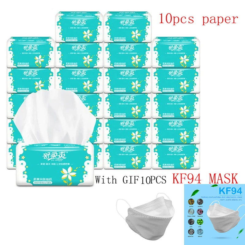 

5/10pcs Soft Comfortable Napkin Bath Toilet Paper Tissues Novelty Toilet Tissue Wholesale