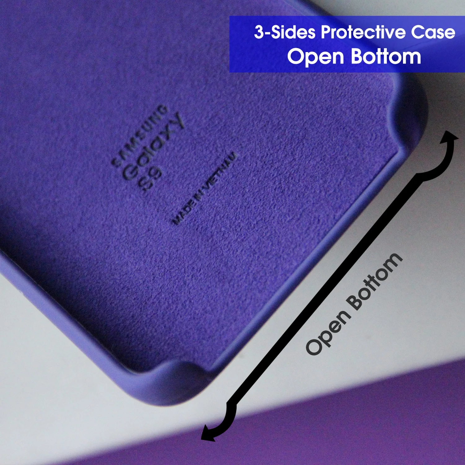 Чехол для samsung Galaxy S9 S9 Plus из жидкого силикона с открытым дном для Galaxy S9 S9Plus защитный противоударный чехол для задней панели G960 G965
