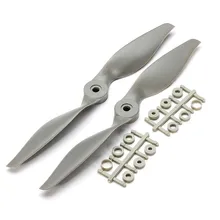 4 pçs gemfan 8040 8060 9045 1050 1070 9060 hélice elétrica apc para rc avião planador avião avião fixo-asa zangão peças diy