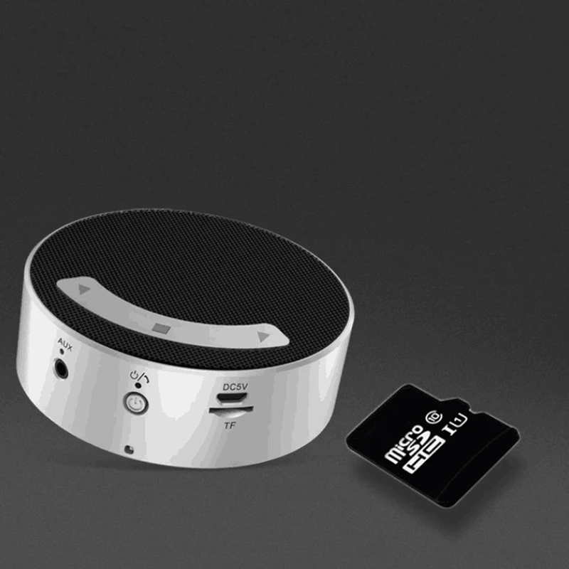 AAAE топ-умный контакт стерео противоударный портативный мини USB Bluetooth динамик мини аудио карта контактный экран контакт портативный Sub