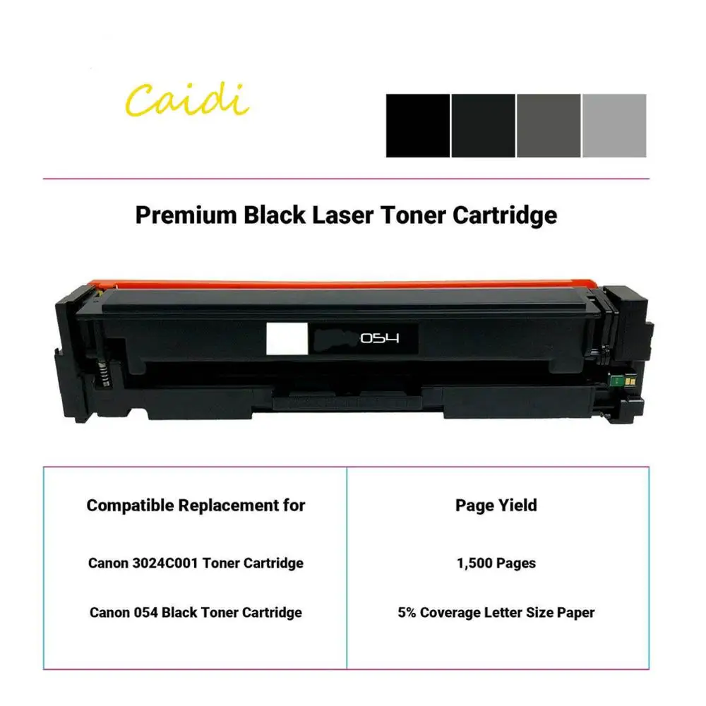 Совместимый тонер картридж для Canon 054 054H CRG цветное изображение класса MF644Cdw/642Cdw/640C