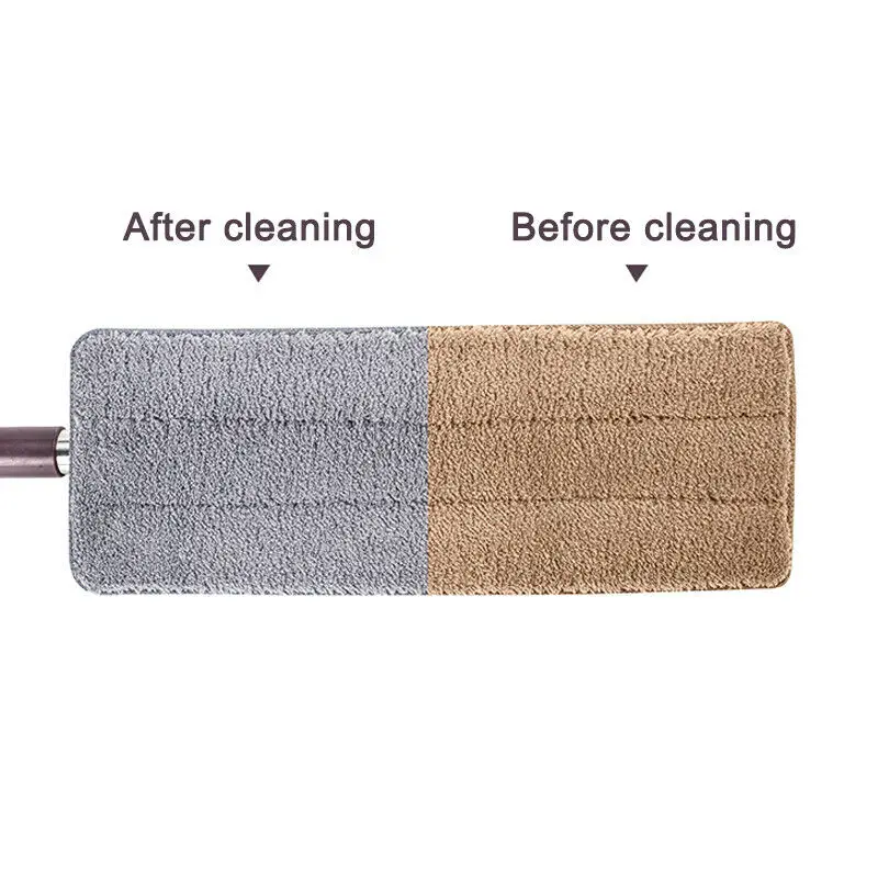 New Cleaning Microfiber Mops with Bucket Hand Free Wringing Floor Clean Tool Kit SF66