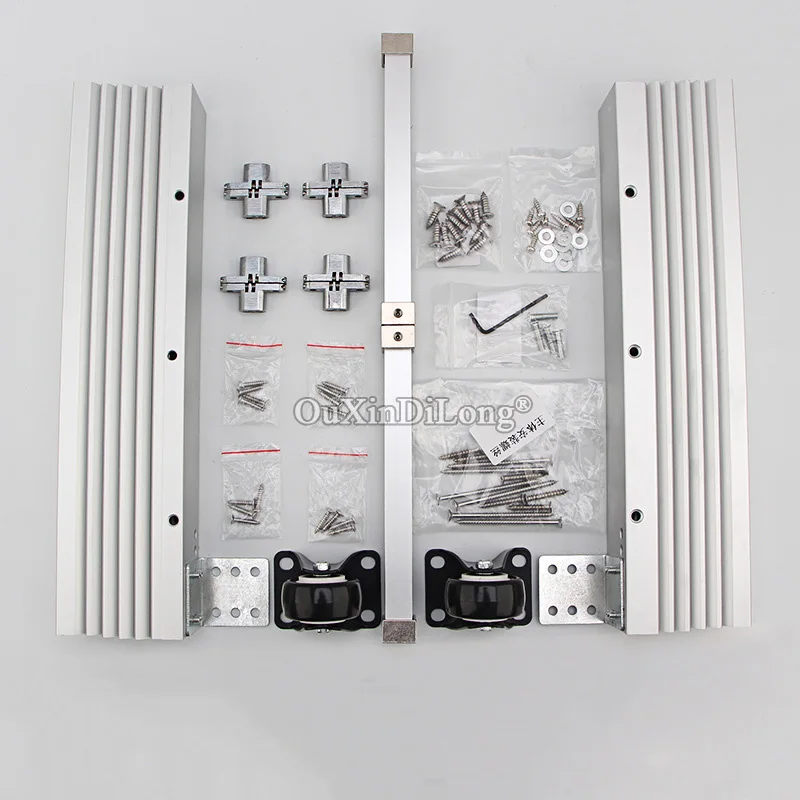 

1 шт. алюминиевый скрытый складной стол направляющая шарнир Телескопический стол для шкафа скользящий плоский нажимной складной механизм д...