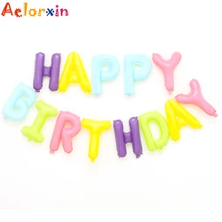 Ballon de joyeux anniversaire gonflable de 16 pouces, décoration de fête d'anniversaire pour enfants, mariage 