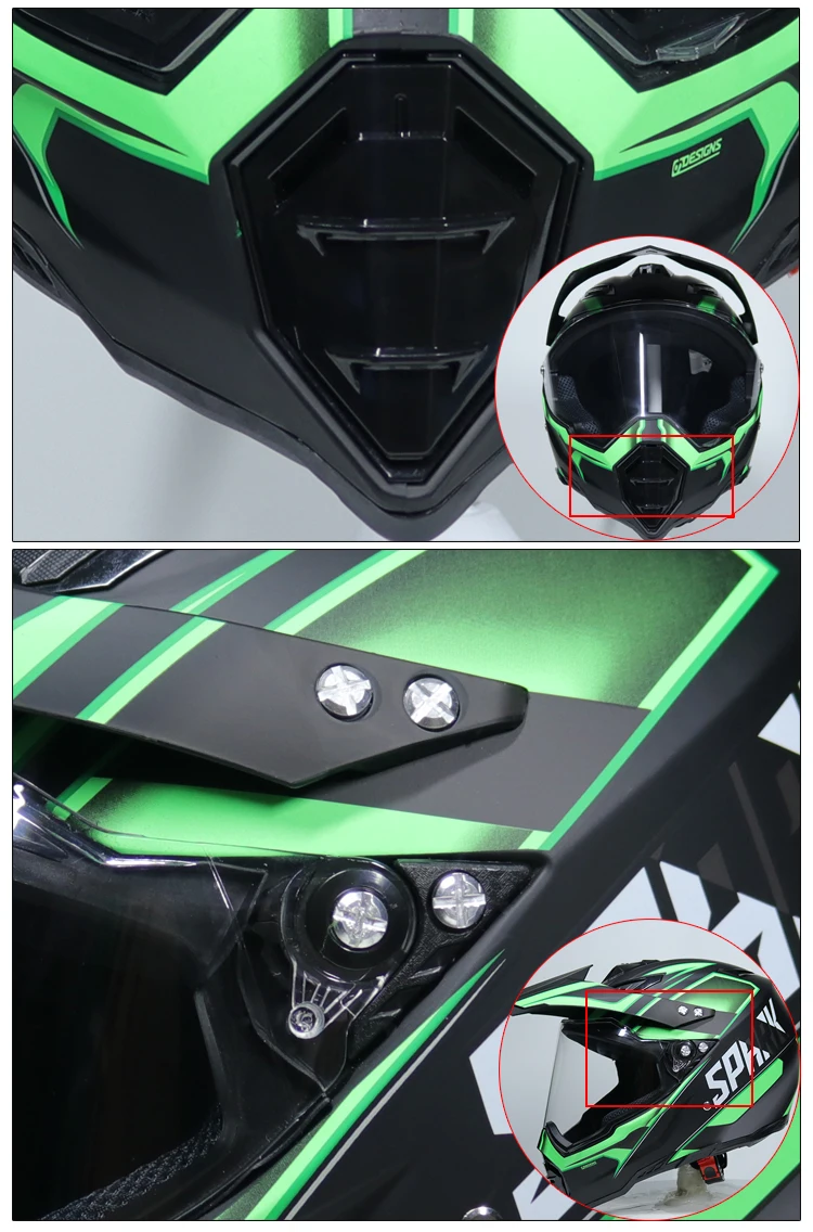 Новые мотоциклетные шлемы гоночный шлем для мотокросса внедорожный мотоцикл полный шлем мотокросса Байк capacete DOT утвержден