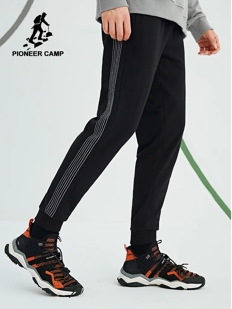 Pioneer Camp мужские тренировочные брюки Jogger брюки спортивные зимние полосатые повседневные хлопковые спортивные брюки мужские AZZ902133