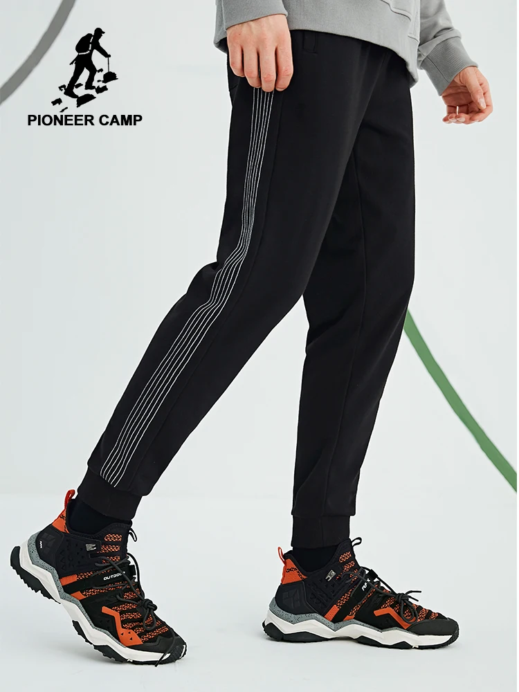 Pioneer Camp мужские тренировочные брюки Jogger спортивные зимние полосатые
