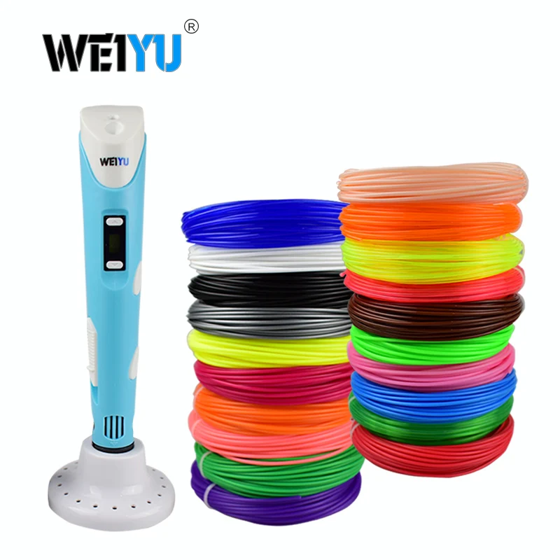 3Д Ручка Weiyu 2 го Поколения с LCD дисплеем для детей Высококачественный ABS/ PLA пластик для создания фигурок|3 d pen|3d penpen 3d | АлиЭкспресс